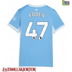 Manchester City Phil Foden #47 Hemmatröja Dam 2026-27 Kortärmad